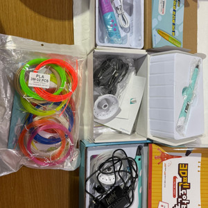 3D펜 일괄 (필라멘트포함) 3개