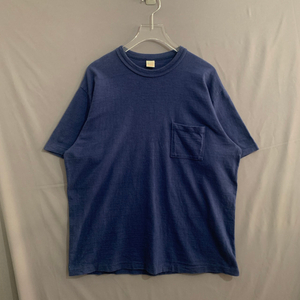 XL 웨어하우스 4601 천축 포켓 네이비 반팔티