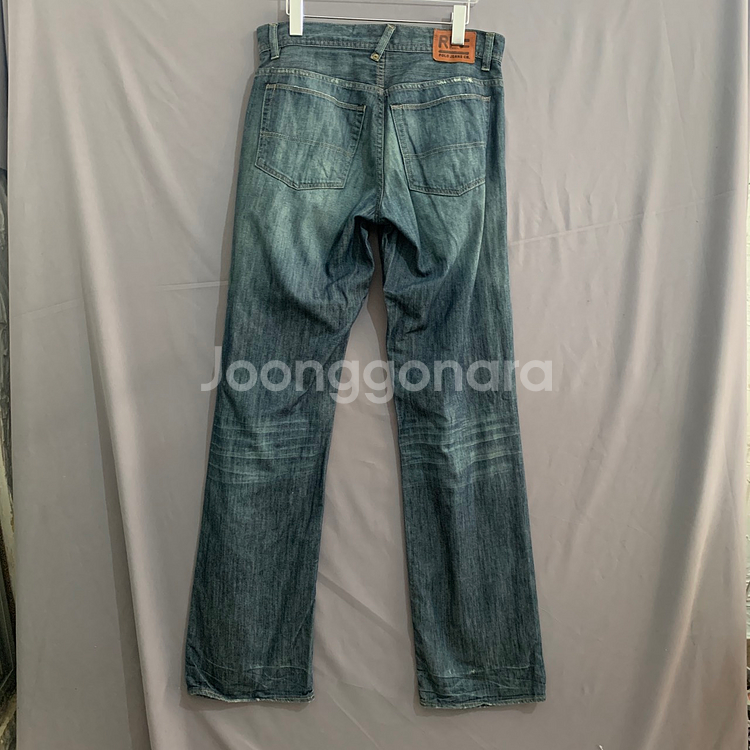 30인치 폴로 진스 빈티지 스트레이트핏 청바지--1