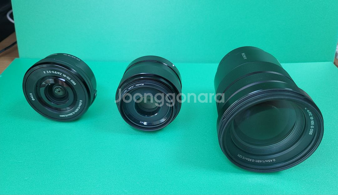 소니 미러리스 카메라 a6500 외18종 (일괄,직거래--5