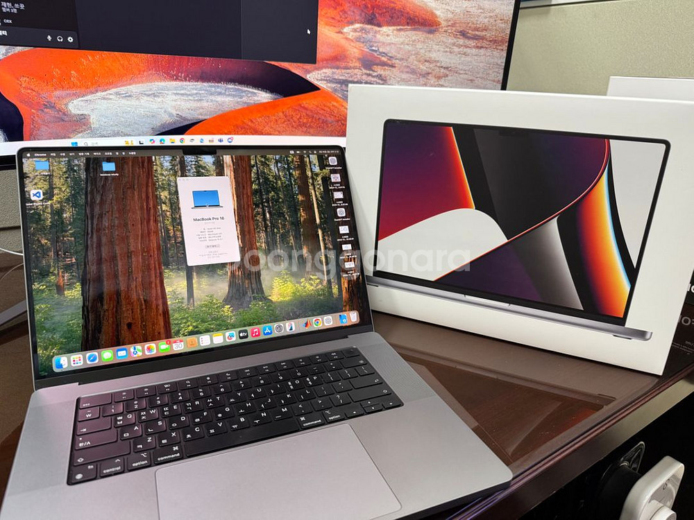 맥북프로 M1 Max 16인치 64gb/512gb 팜.--0