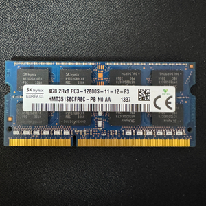 하이닉스 노트북 램 DDR3 4GB
