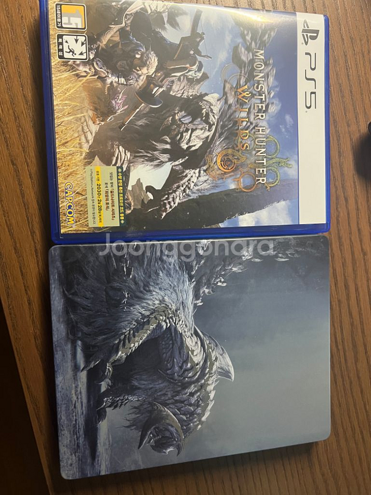 ps5 몬스터헌터 와일즈 스틸북 포함--0