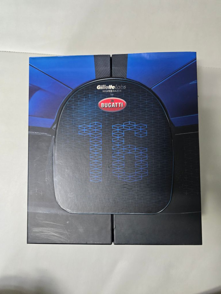 질레트랩스 부가티 히티드 면도기 한정판--2