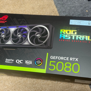 rtx 5080 astral 미개봉 신품