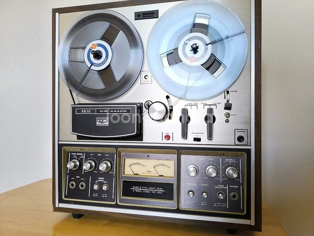 Akai GX-4440D 릴 데크--0