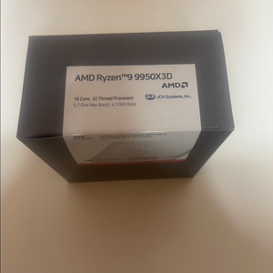 AMD 9950X 3D 미개봉 국내정품