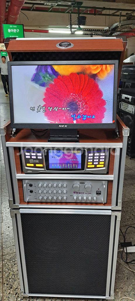 금영 노래방반주기 이동식세트--0