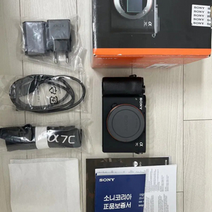 Sony 소니 A7c 보증 27.3월
