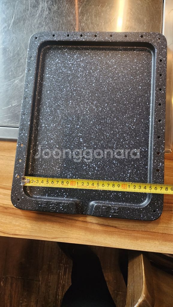 미사용 마블 코팅 새불판--1