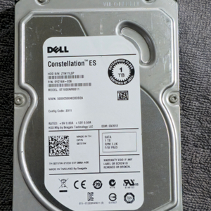 DELL 1TB HDD 하드디스크 SATA