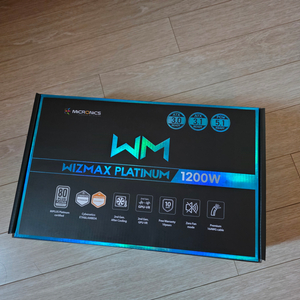 새상품 마이크로닉스 1200w 파워