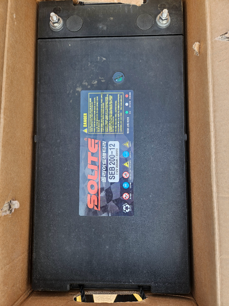 SEB200-12 (12V 200AH) 쏠라이트 산업용