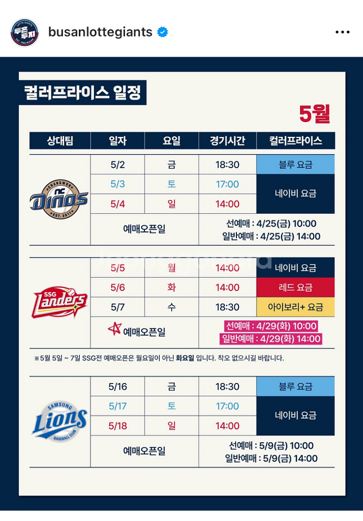 5/17, 5/18 롯데 1루 3연석 구합니다--0