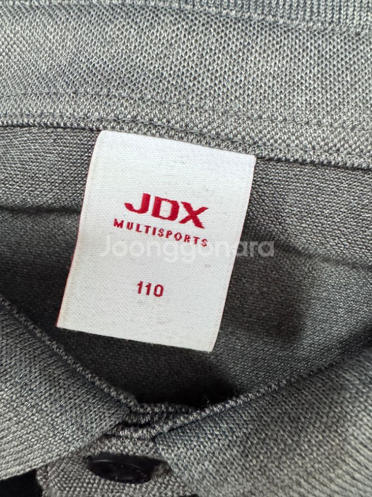 JDX 제이디엑스 골프 풀오버 긴팔 카라 키셔츠--2