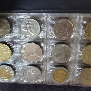 외국동전 120개 일괄