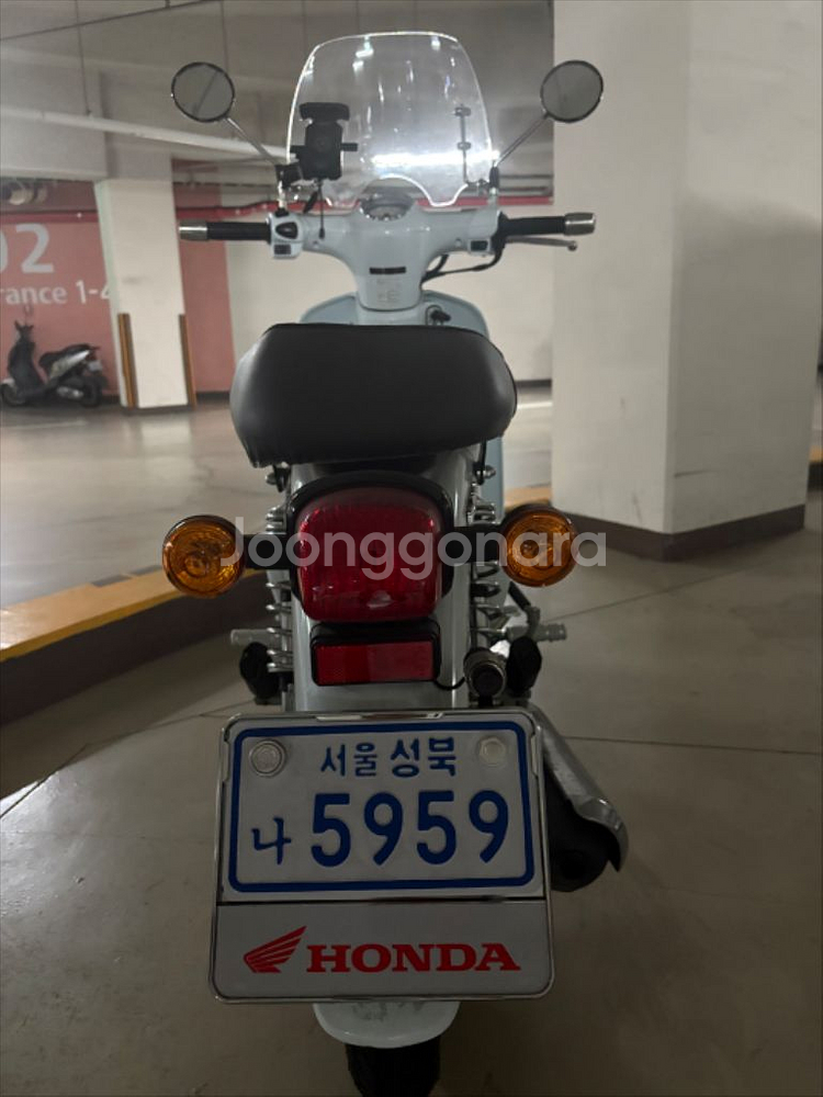 슈퍼커브 110cc 22년식 화이트--2