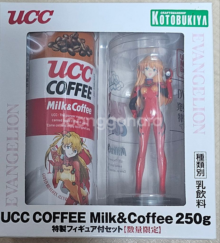 에반게리온 UCC 캔커피 콜라보 아스카 피규어--0