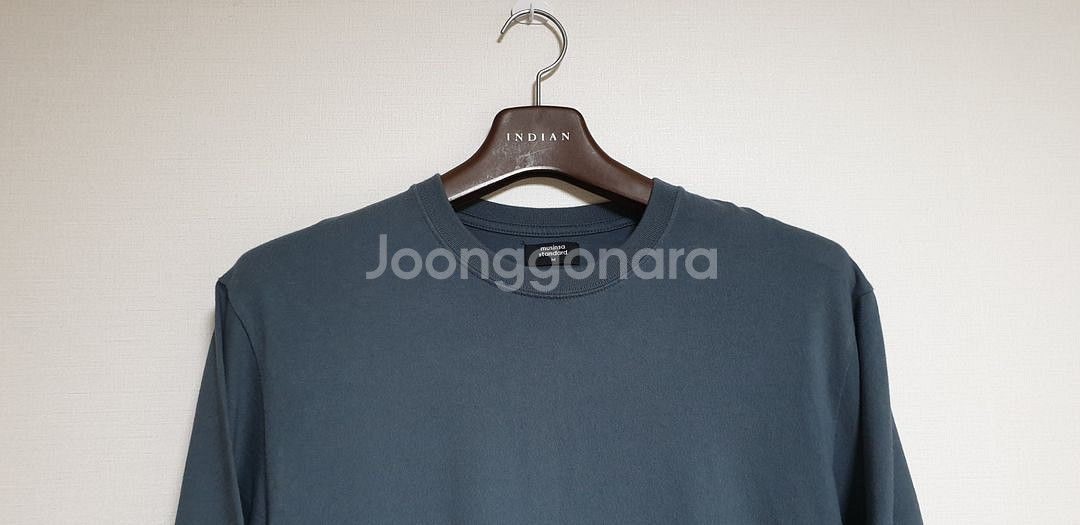 무신사 스탠다드 무지 긴팔 티셔츠 M--1