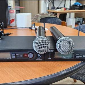 슈어 SLX24 SM58 중고 무선마이크 2세트
