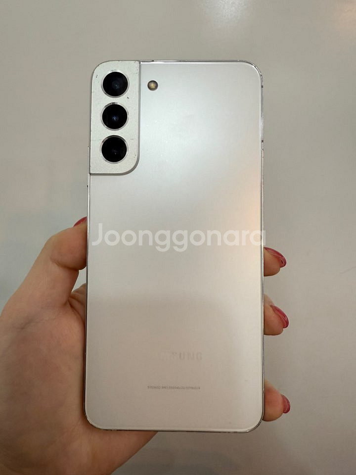 무잔상)갤럭시S22+ 256GB 화이트/ Y786--4