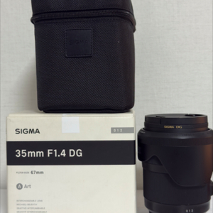 sigma 시그마 35mm F1.4 DG 렌즈 소니 A