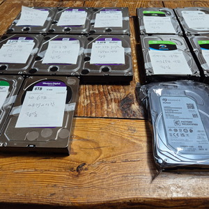 WD, Seagate 2TB/3TB/4TB/6TB 판매