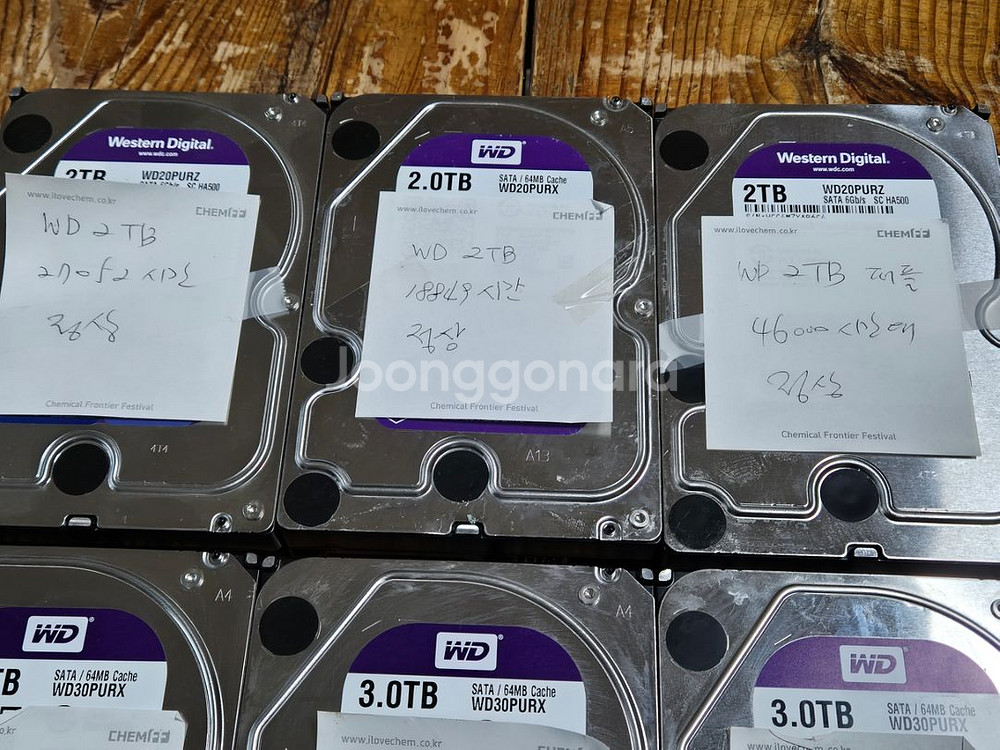 WD, Seagate 2TB/3TB/4TB/6TB 판매--1