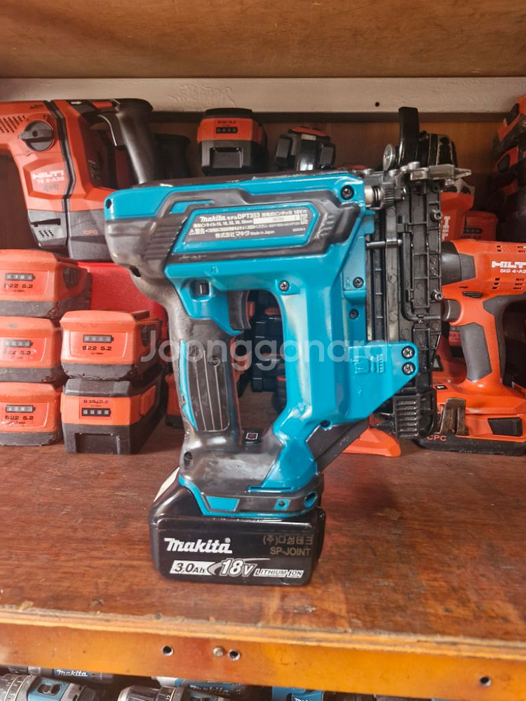 마끼다충전타카 DPT353 실타카 일자타카 배터리까지--5