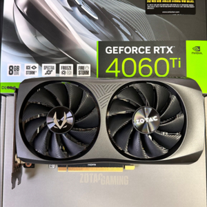 Zotac RTX4060ti 판매합니다