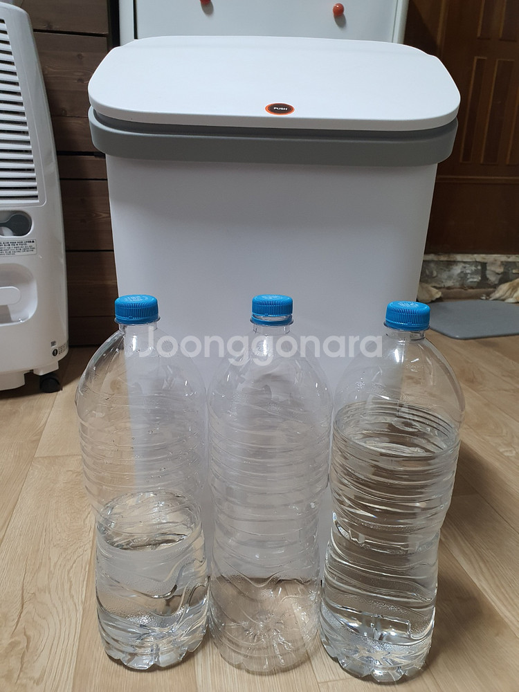 릴리원터치 휴지통, 쓰레기통 20L--1