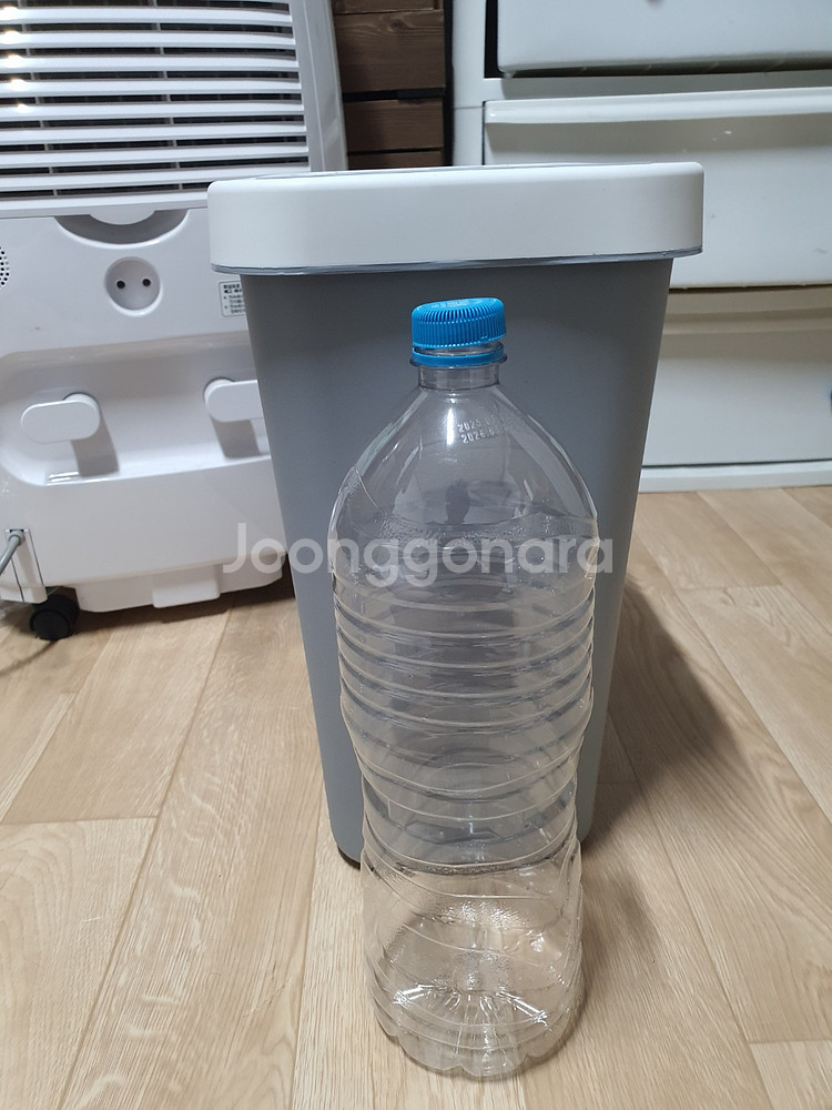 쓰레기통, 휴지통(뚜껑 파손)--0