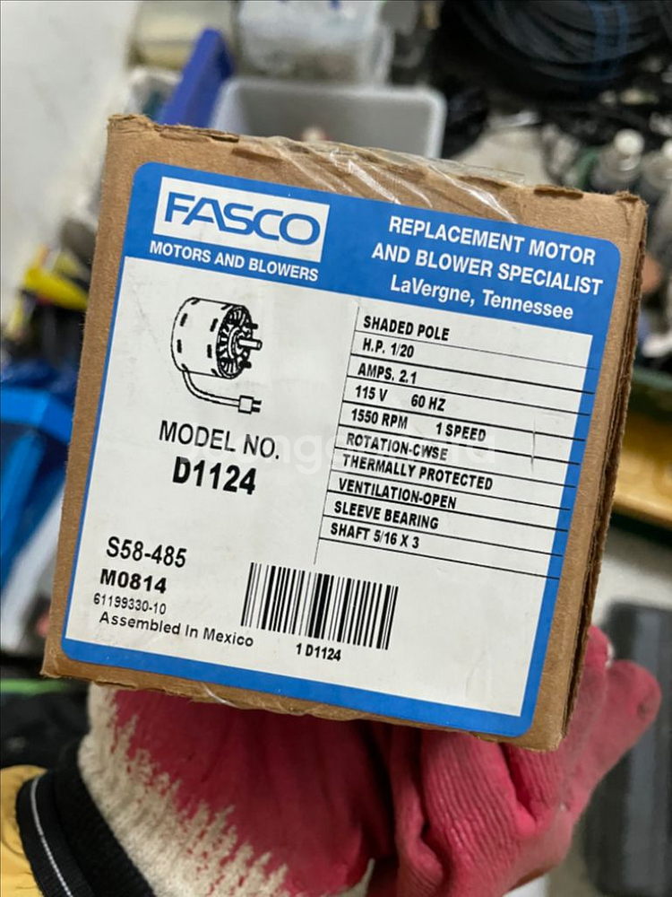 Fasco 파스코 모터 D1124 베어링--0