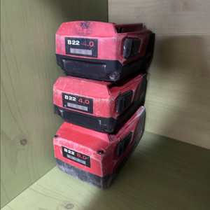 힐티 배터리 3개 일괄 4.0/8.0