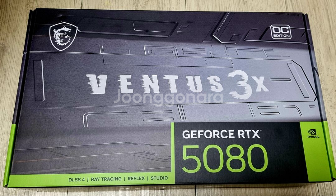 MSI 벤투스 RTX 5080 급처합니다--0