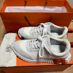 에르메스 바운싱 블랑오렌지 스니커즈 41size