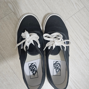 반스 어센틱 블랙 225