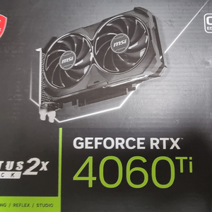msi rtx 4060 ti 벤투스 16gb 팝니다.