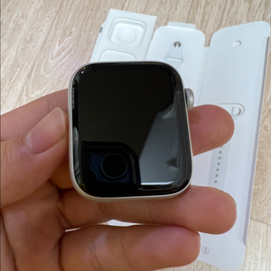 애플워치 SE 44mm 실버 풀박스