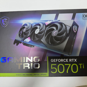 rtx5070ti 트리오 팝니다