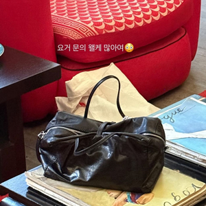 FROU 프루 천연송아지가죽 에디터 토트백