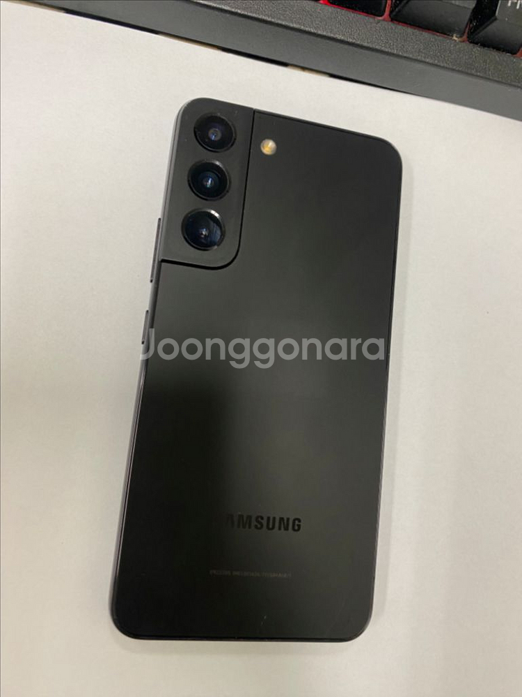 SK 갤럭시S22 블랙 외관깔끔 256G 빠른배달폰--0