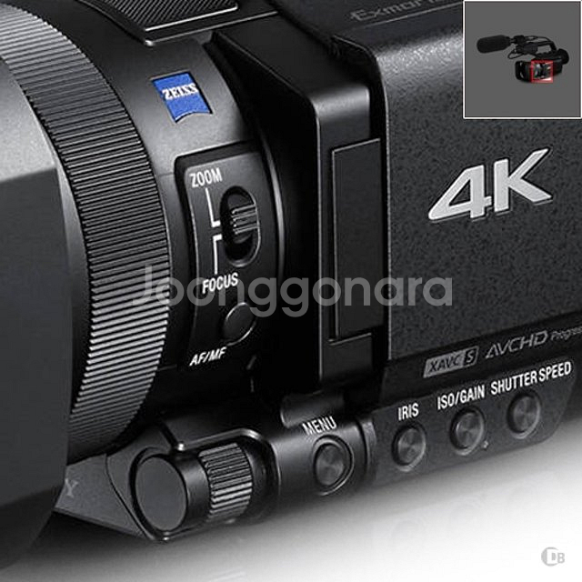 소니 nx80 4k 캠코더 hxr-nx80 박스 풀세--4