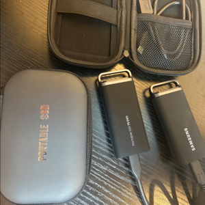 삼성 포터블 t5 evo 2tb 2개