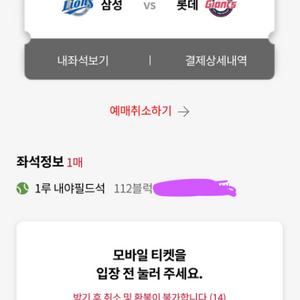 5/16 (금) 롯데 삼성 클래식 시리즈 1루 단석