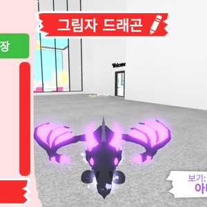 입양하세요 펫 메가네온 그림자 드래곤(메쉐) 판매합니다