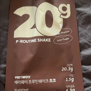 배리웨이 단백질쉐이크 초코 판매합니다