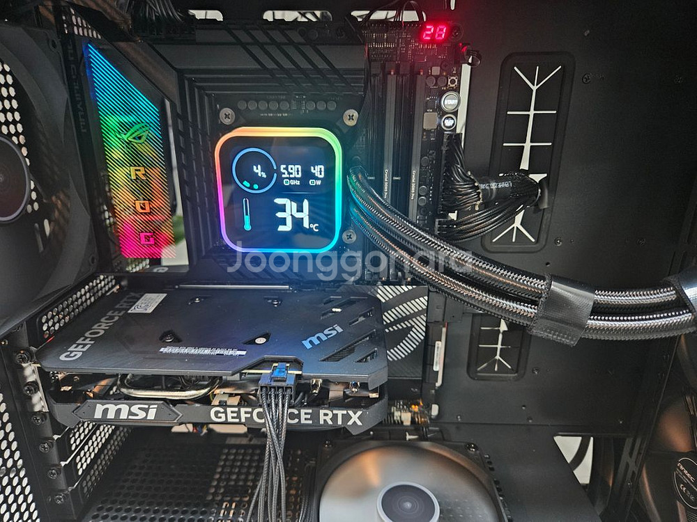 인텔 i9 14900KS 반본체 컴퓨터--0