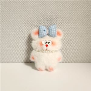 새상품 리본 곰돌이 가방고리 키링