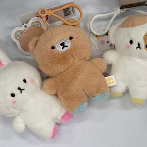 새상품 동물 인형 강아지 토끼 곰돌이 가방고리 키링